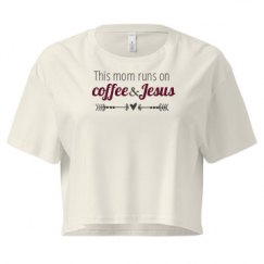 Ladies Festival Cali Crop Top Tee