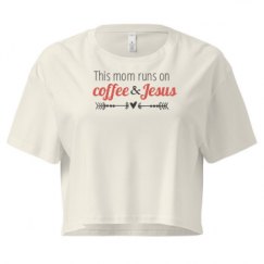 Ladies Festival Cali Crop Top Tee