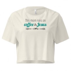 Ladies Festival Cali Crop Top Tee