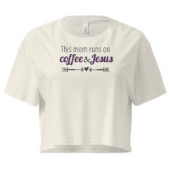 Ladies Festival Cali Crop Top Tee