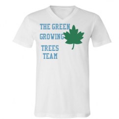 Unisex V-Neck Jersey Tee