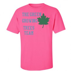 Unisex Ultra Cotton Safety Neon Crewneck Tee