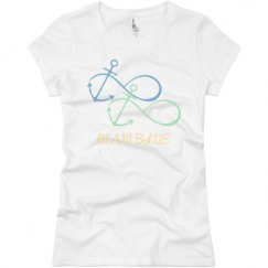 Ladies Slim Fit Basic Promo Jersey Tee