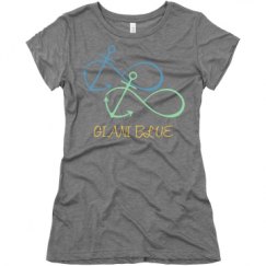 Ladies Slim Fit Super Soft Triblend Tee