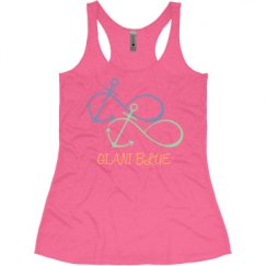 Ladies Slim Fit Super Soft Racerback Triblend Tank