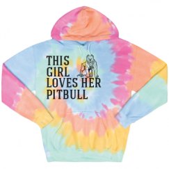 Unisex Tie-Dye Fleece Hoodie