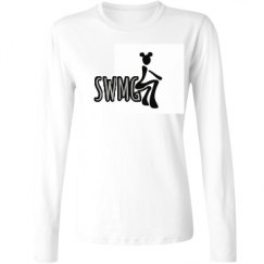 Ladies Relaxed Fit Basic Long Sleeve Tee