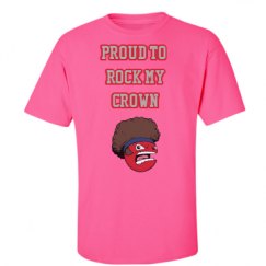 Unisex Ultra Cotton Safety Neon Crewneck Tee