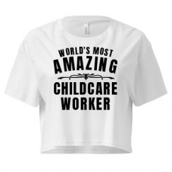 Ladies Festival Cali Crop Top Tee