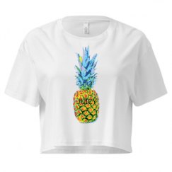 Ladies Festival Cali Crop Top Tee