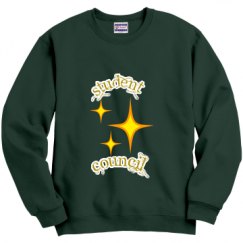 Unisex Film and Foil Crewneck Sweatshirt