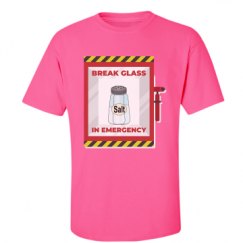 Unisex Ultra Cotton Safety Neon Crewneck Tee