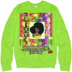 Unisex Neon Crewneck Sweatshirt