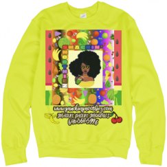 Unisex Neon Crewneck Sweatshirt