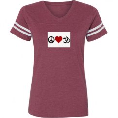 Ladies Relaxed Fit Vintage Sports Tee