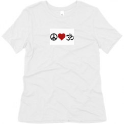 Ladies Relaxed Fit Super Soft Triblend Tee