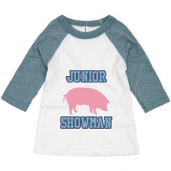 Toddler 3/4 Sleeve Raglan Tee