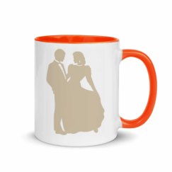 11oz Ceramic Mug with Color Inside