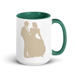 15oz Ceramic Mug with Color Inside