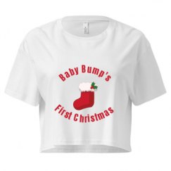 Ladies Festival Cali Crop Top Tee