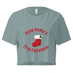 Ladies Festival Cali Crop Top Tee