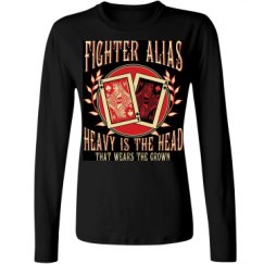 Ladies Relaxed Fit Basic Long Sleeve Tee