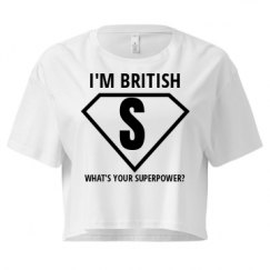 Ladies Festival Cali Crop Top Tee