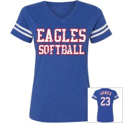 Vintage Blue - Softball