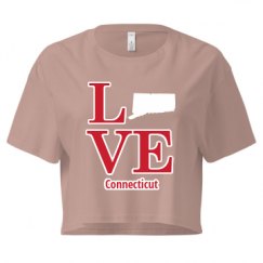 Ladies Festival Cali Crop Top Tee