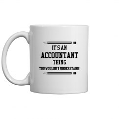 It's an accountant thing