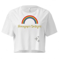 Ladies Festival Cali Crop Top Tee