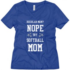 Ladies Relaxed Fit V-Neck Tee