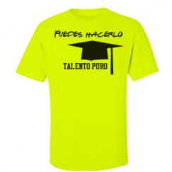 Unisex Ultra Cotton Safety Neon Crewneck Tee