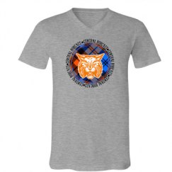 Unisex V-Neck Jersey Tee