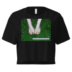 Ladies Festival Cali Crop Top Tee