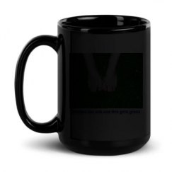 15oz Black Glossy Mug