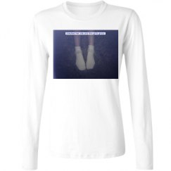 Ladies Relaxed Fit Basic Long Sleeve Tee