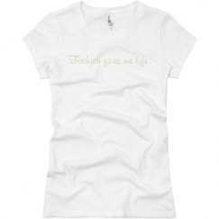 Ladies Slim Fit Basic Promo Jersey Tee