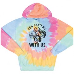 Unisex Tie-Dye Fleece Hoodie