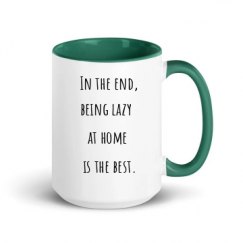 15oz Ceramic Mug with Color Inside
