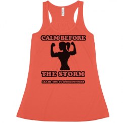 Ladies Flowy Racerback Tank