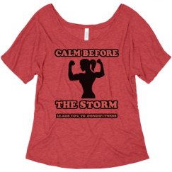 Ladies Flowy Slouchy Tee