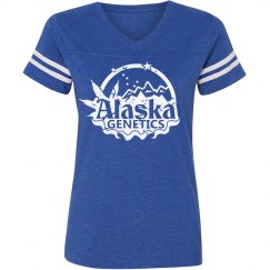 AKG White Logo Ladies T