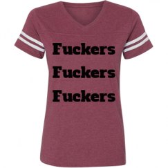 Ladies Relaxed Fit Vintage Sports Tee