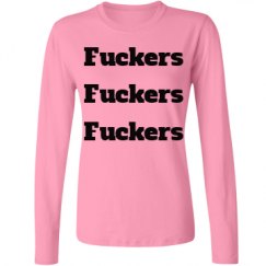 Ladies Relaxed Fit Basic Long Sleeve Tee