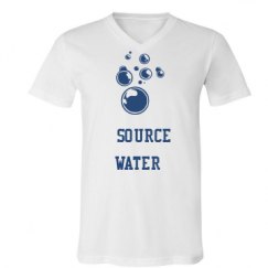 Unisex V-Neck Jersey Tee