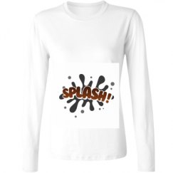 Ladies Relaxed Fit Basic Long Sleeve Tee