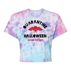 Women's Tie Dye Crop Top Tee