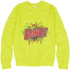 Unisex Neon Crewneck Sweatshirt