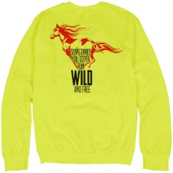 Unisex Neon Crewneck Sweatshirt